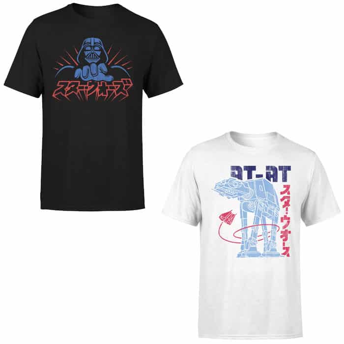 2 t shirt star wars zavvi