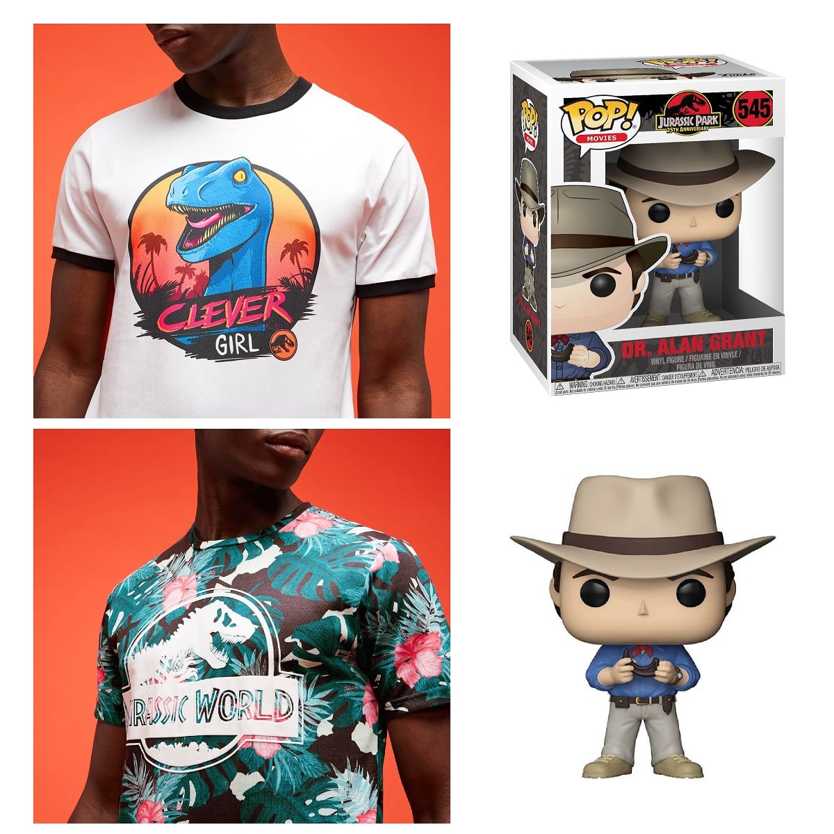 promo t shirts jurassic park funko pop grant