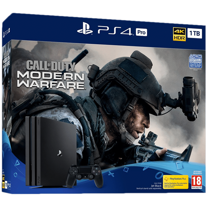 pack ps4 pro cod MOdern warfare standard