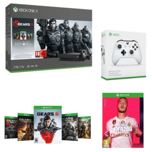 pack xbox one x gears fifa 20 en boite