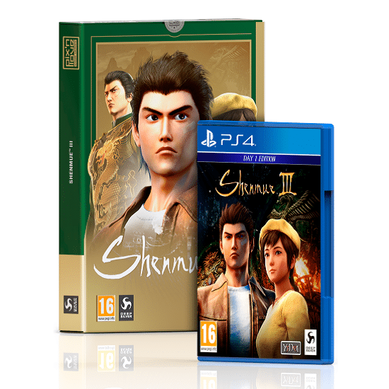 shenmue 3 collector contenu