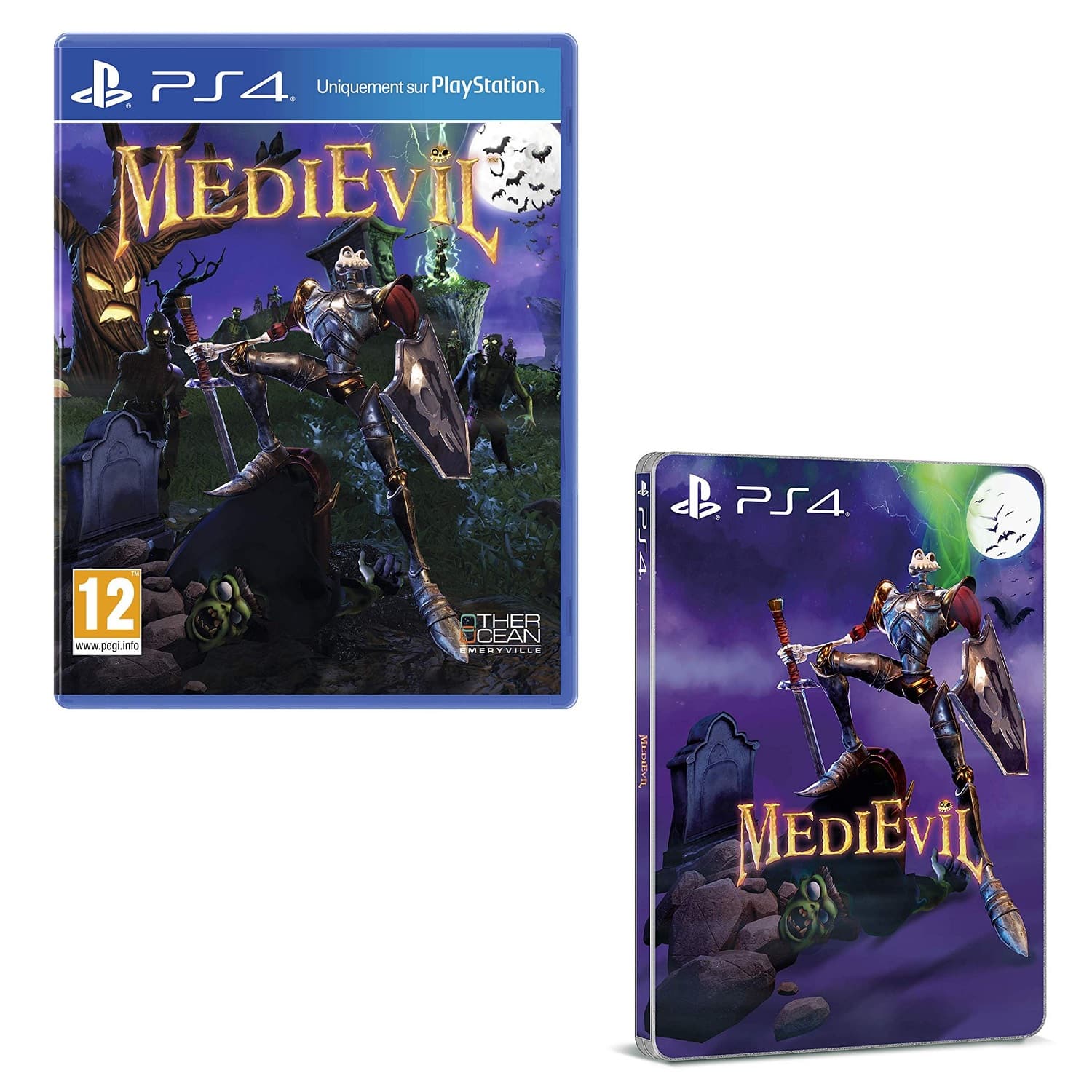 promo medievil avec steelbook