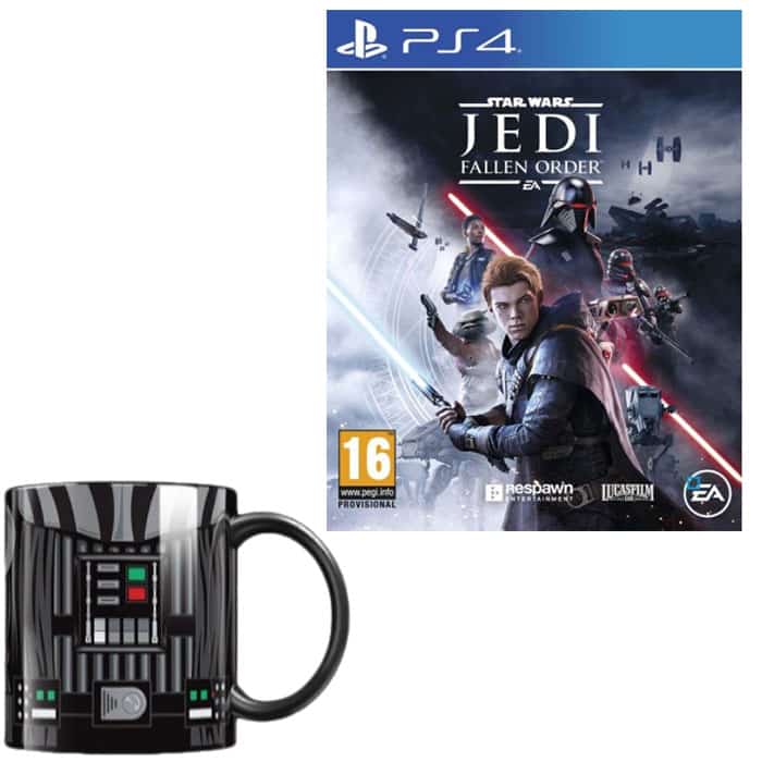 star wars jedi fallen order standard ps4 mug dark vador