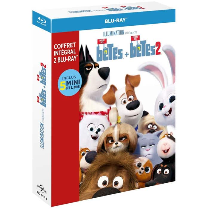 Coffret Blu-Ray Comme des betes 1 et 2 blu ray