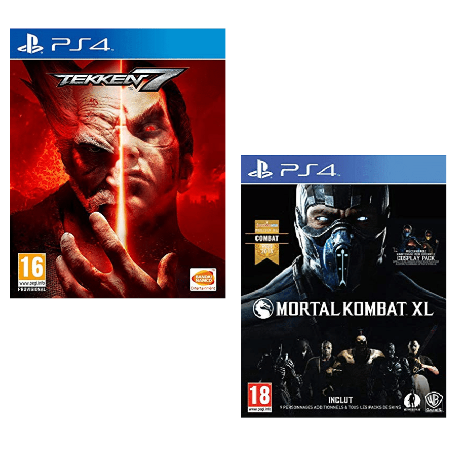 mortal kombat xl et tekken 7 ps4