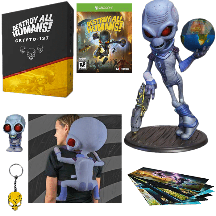 Destroy All Humans collecor edition Crypto 137 Xbox One