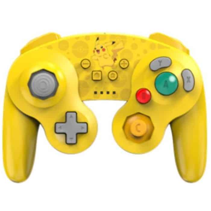 Manette Nintendo Switch PowerA GameCube Pikachu Sans fil