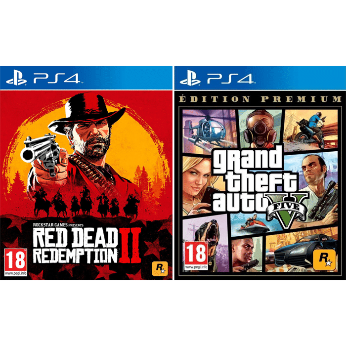 pack gta 5 premium edition red dead redemption 2 ps4