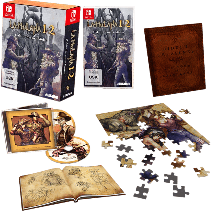 LA MULANA 1 ET 2 - HIDDEN TREASURES EDITION SUR NINTENDO SWITCH vdef