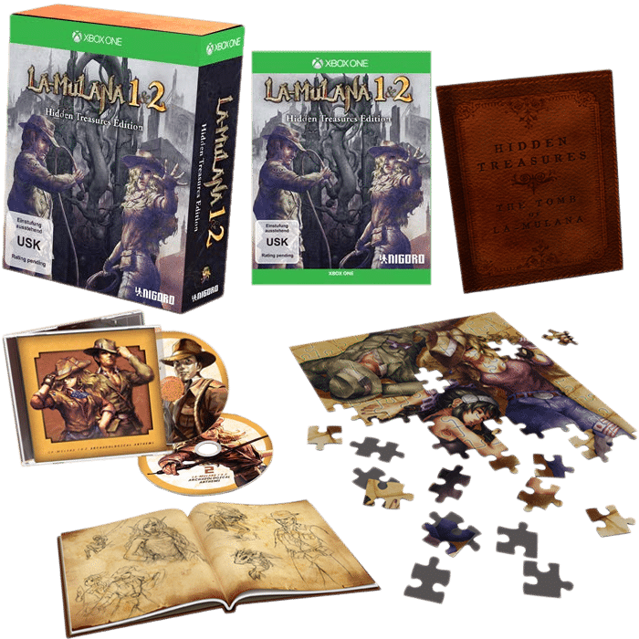 LA MULANA 1 ET 2 - HIDDEN TREASURES EDITION SUR xbox one vdef copie