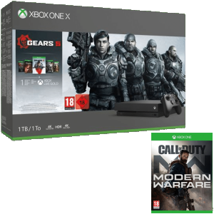 xbox one x gears 5 cod modern warfare