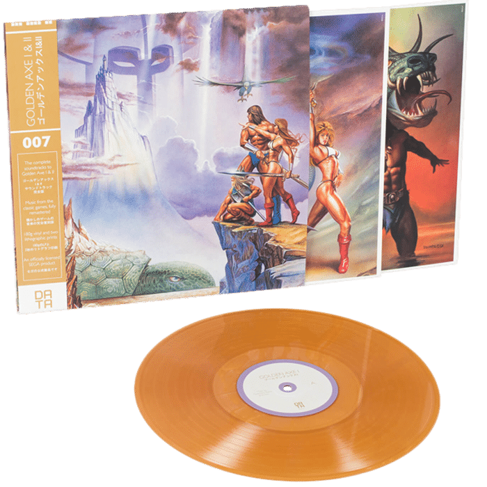vinyle golden axe