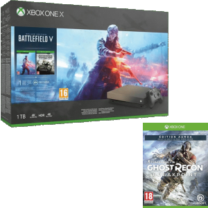 xbox-one-x-battlefield-5-gold-rush-ghost-recon-breakpoint-auroa
