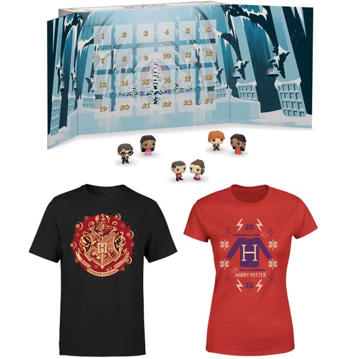 calendrier de avent harry potter t shirt offert