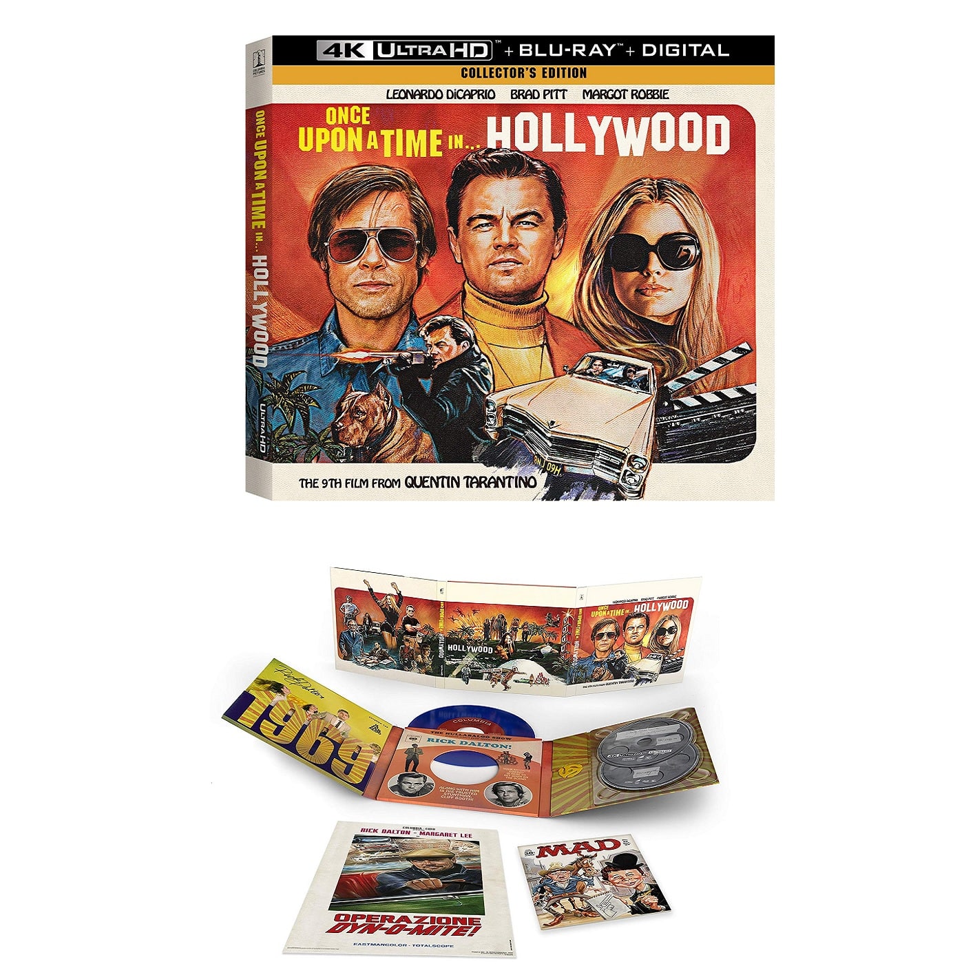 once upon a time in hollywood blu ray collector 4k