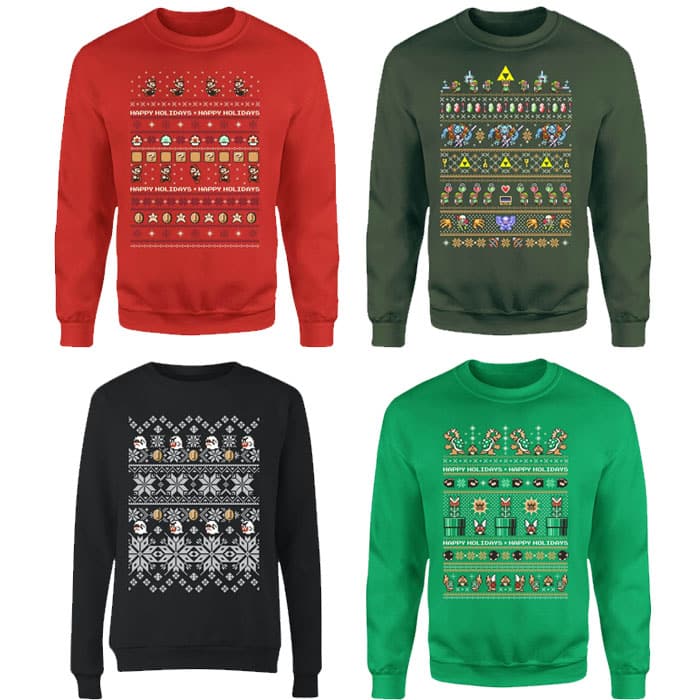 sweat de noel nintendo