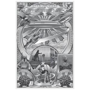 serigraphie star wars empire contre attaque