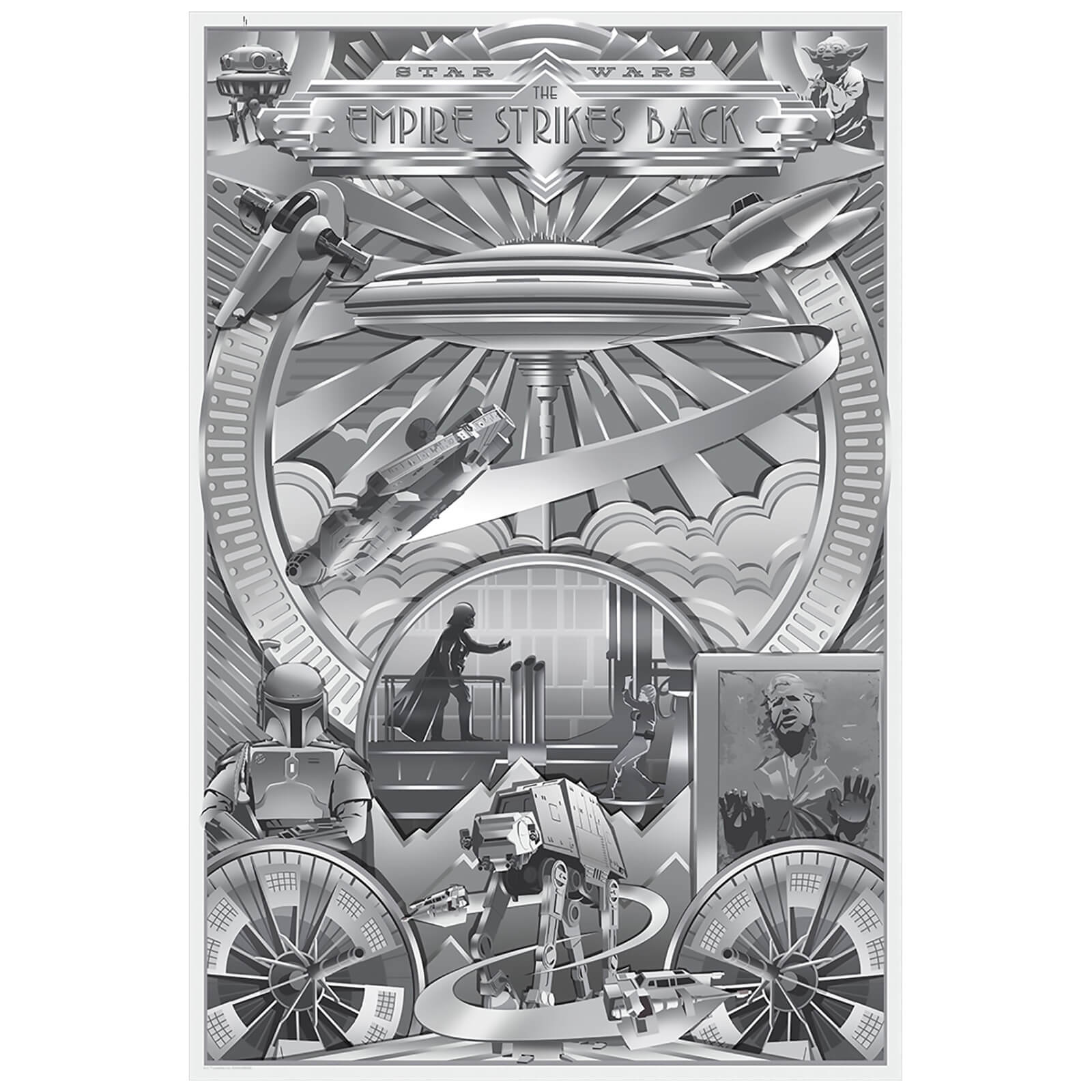 serigraphie star wars empire contre attaque
