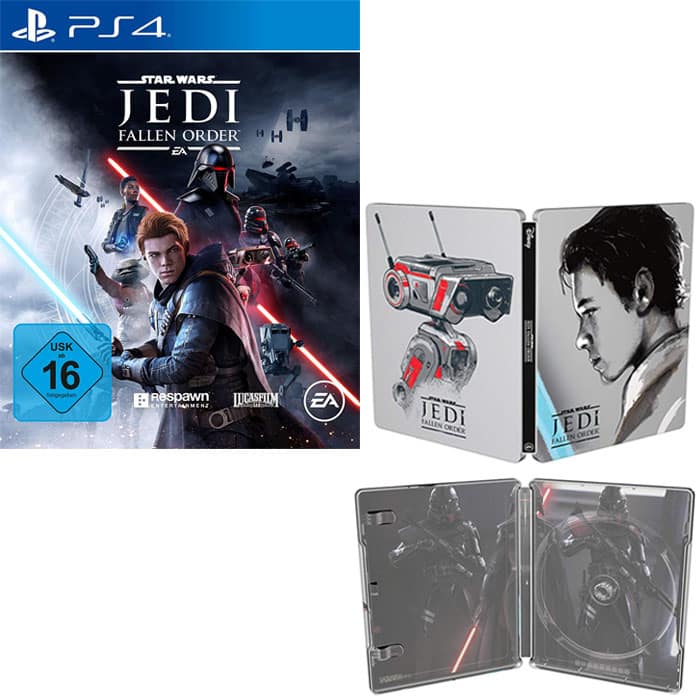 star wars jedi fallen order steebook ps4