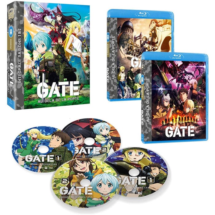 Gate Edition Intégrale Saisons 1 et 2 blu ray