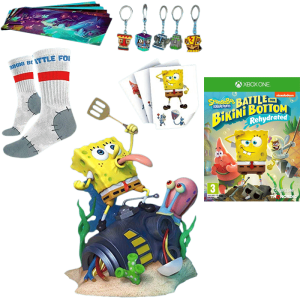 bob l'eponge Spongebob Squarepants Battle For Bikini Bottom Rehydrated collector shiny edition xbox one