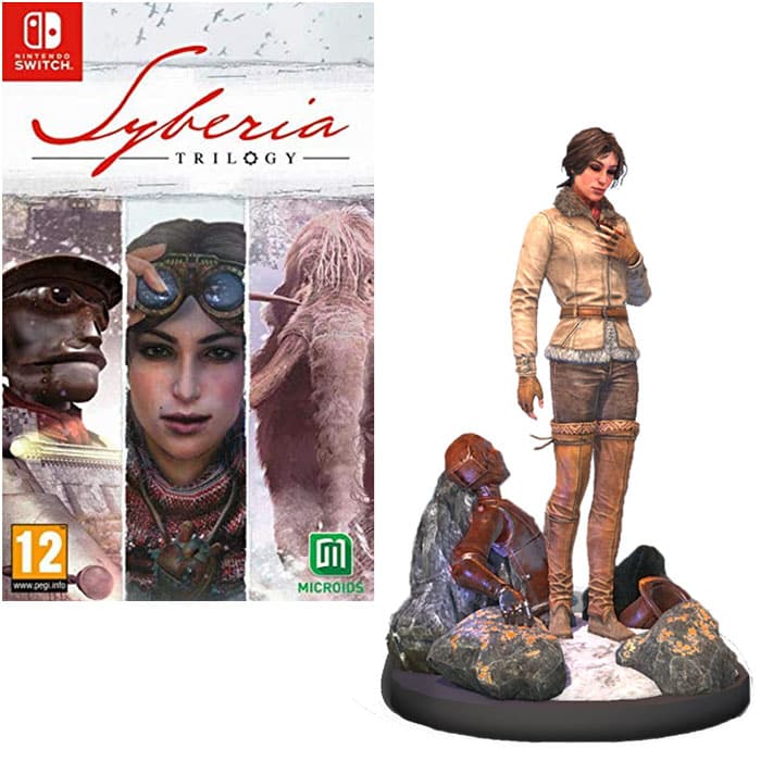 syberia trilogie switch figurine statuette Micromania