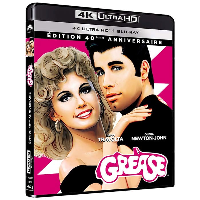 Grease blu ray 4K Ultra HD