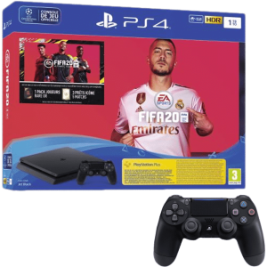 Bundle pack PS4 slim 1 to FIFA 20 2 manettes