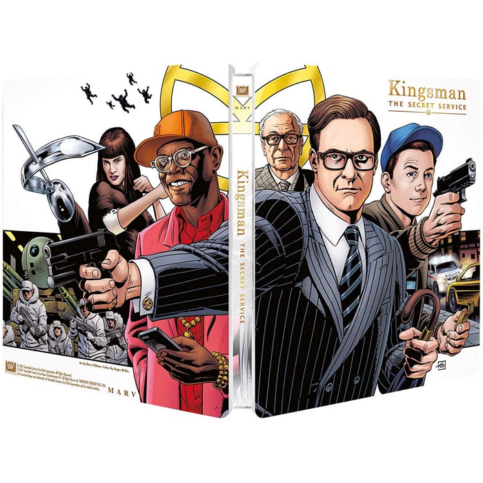 KINGSMAN SERVICES SECRETS EN BLU RAY EDITION LIMITEE STEELBOOK