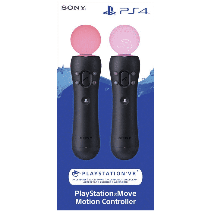 PAIRE DE PS MOVE POUR PLAYSTATION 4 detoure