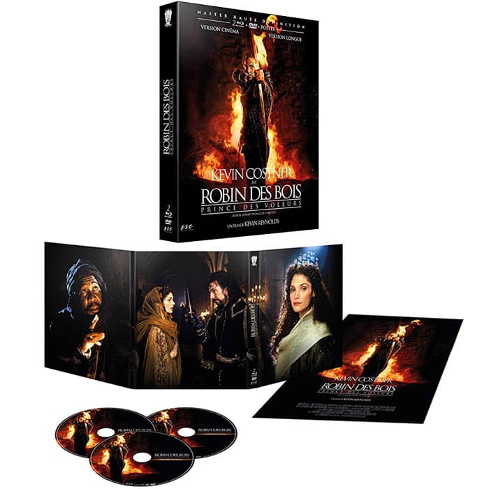 ROBIN DES BOIS FILM DE 1991 EN MEDIABOOK BLU RAY DVD POSTER