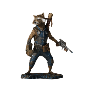 groot figurine rocket