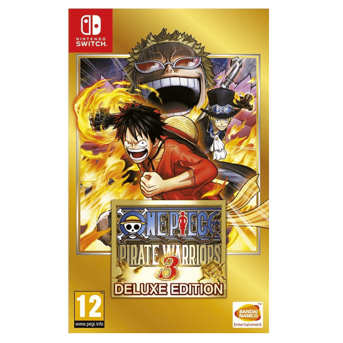 One Piece Pirate Warriors 3 Edition Deluxe Nintendo Switch jaquette