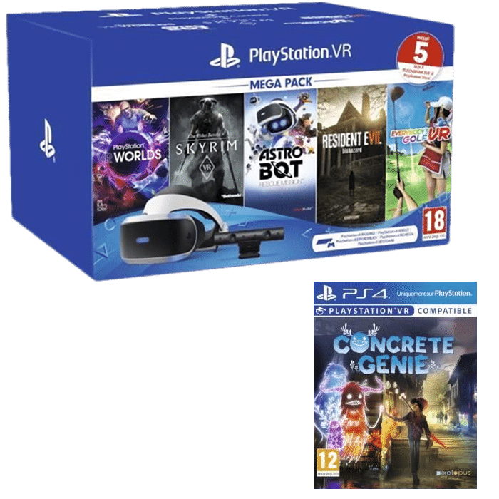 mega pack ps vr 2 concrete genie