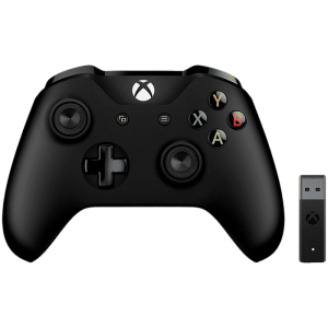 MANETTE XBOX ONE NOIRE ADAPTATEUR PC detoure