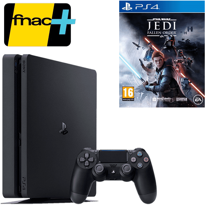ps4 slim 500 Go star wars jedi fallen order abonnement carte fnac plus