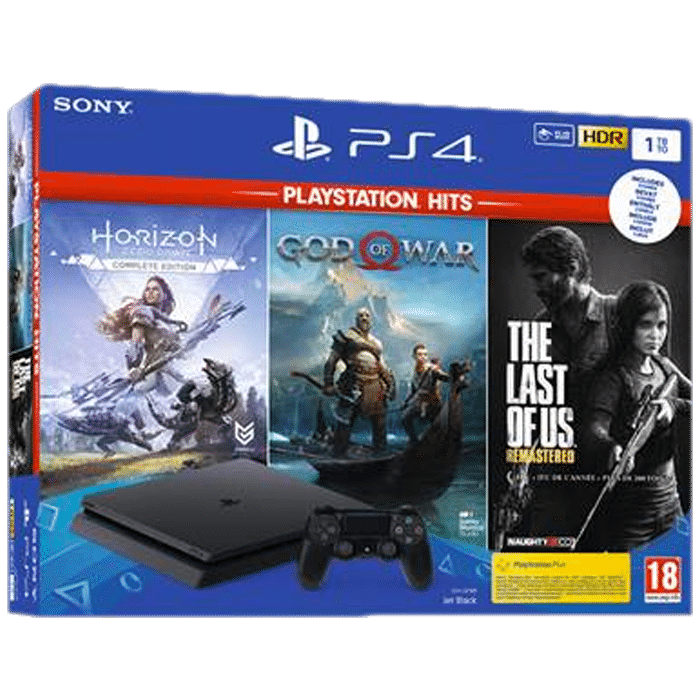 pack ps4 slim 1 to ps playstation hits horizon zero dawn god of war the last of us remastered