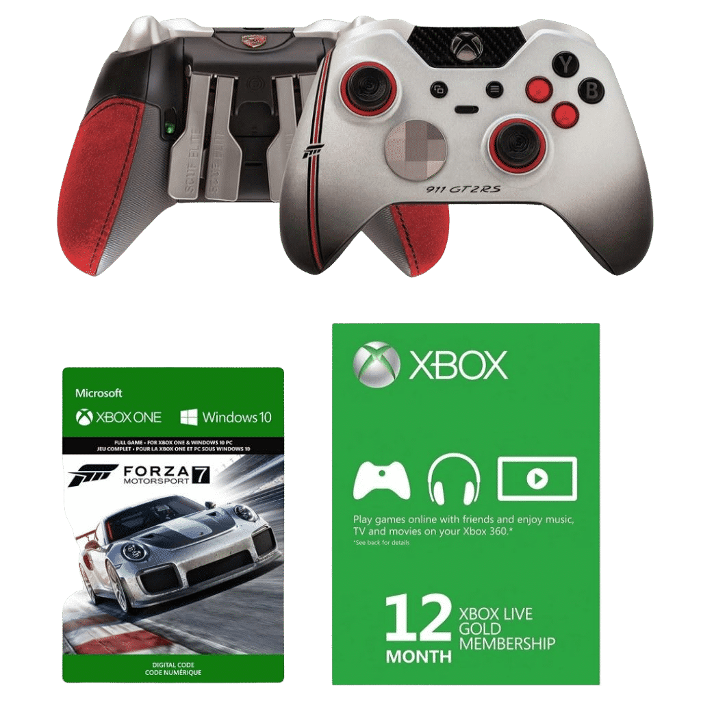 megapack manette xbox one elite porsche