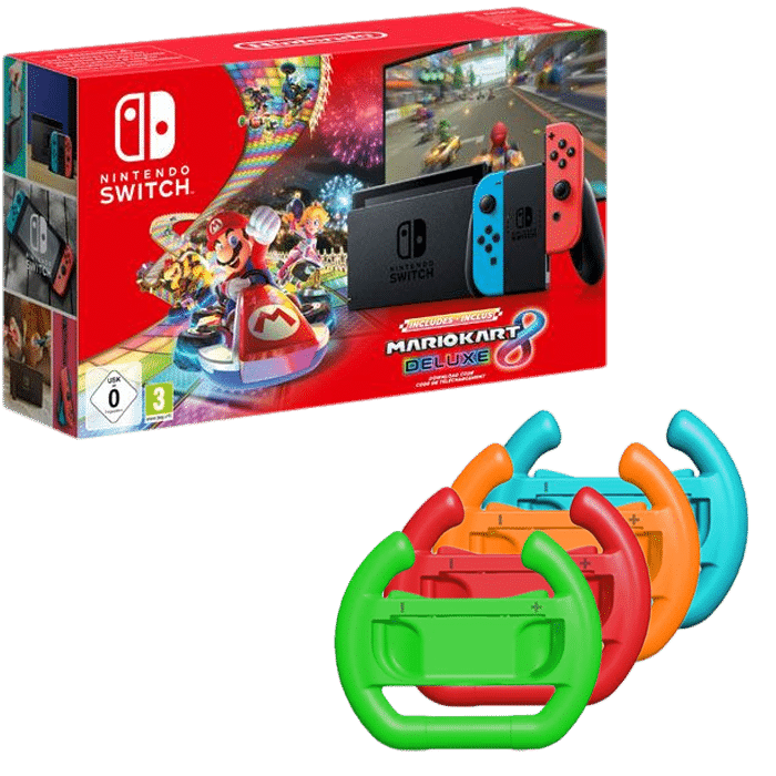 pack switch nouvelle mario kart 8 volants pack