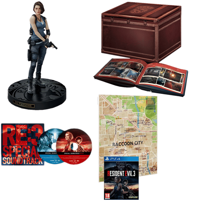 resident evil 3 remake collector PS4 EUR
