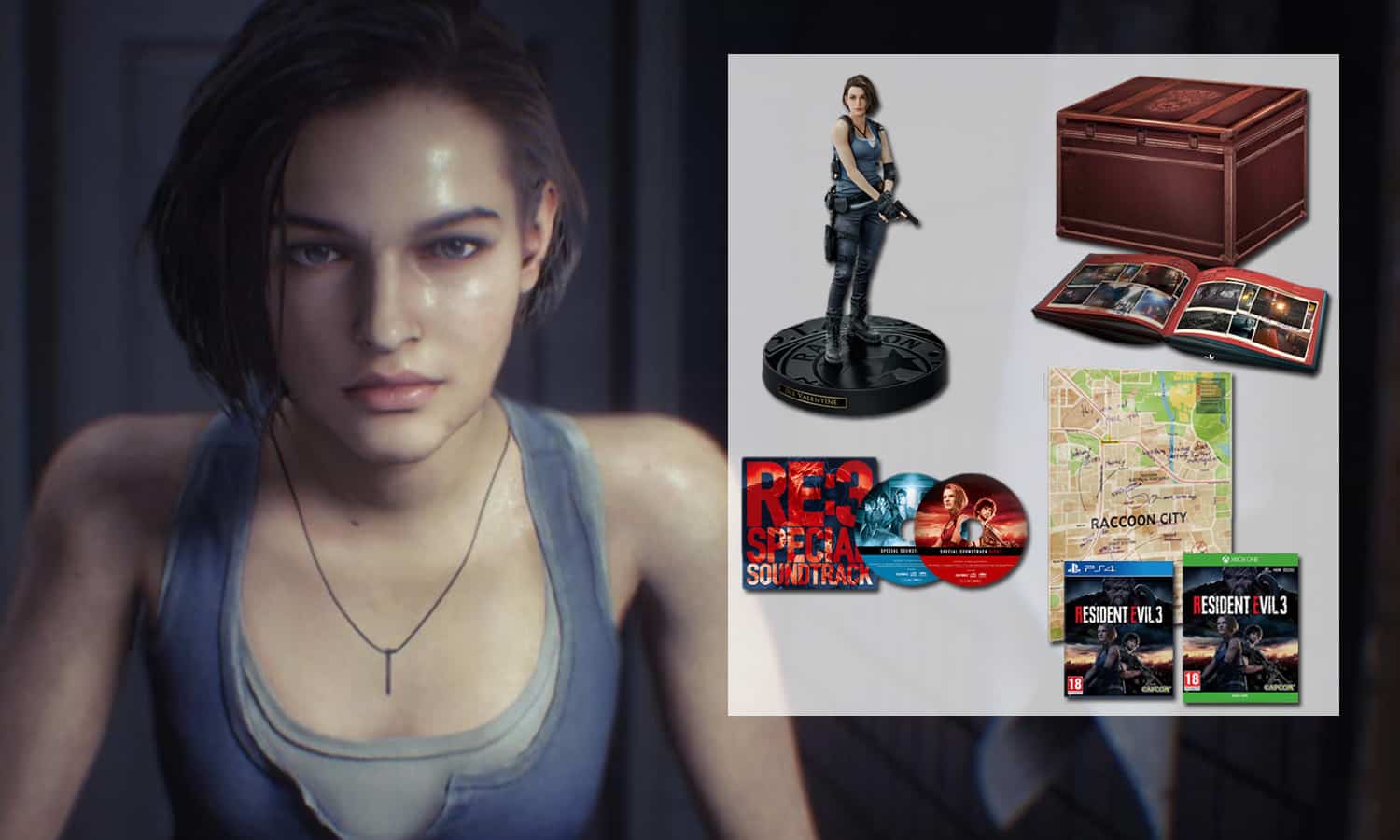 SLIDER resident evil 3 collector eur ps4 xbox one v2