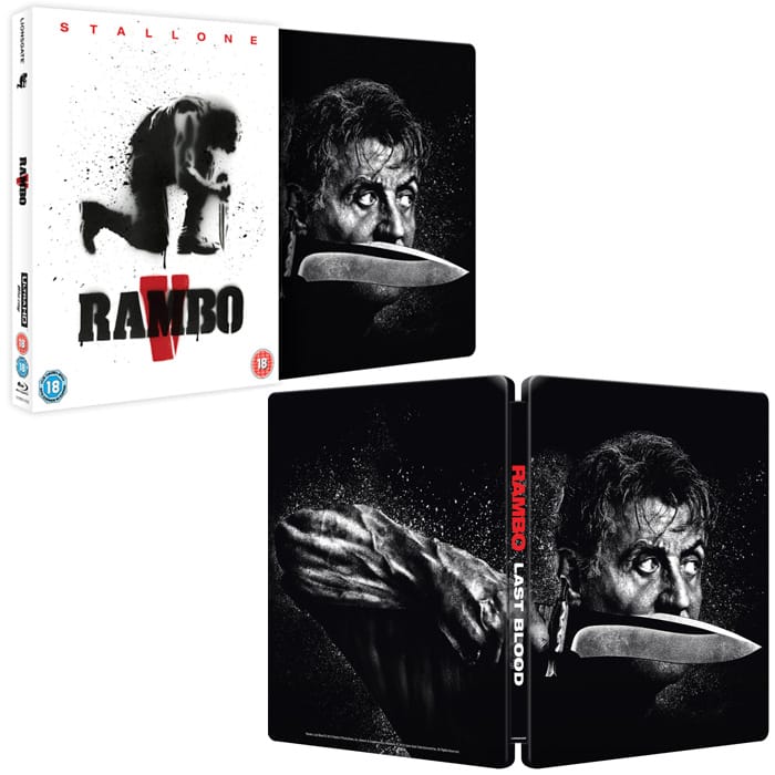 Rambo - Last Blood en BluRay 4K 2D edition limitee steelbook