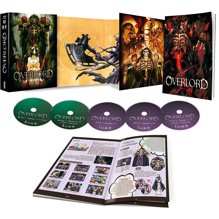 Overlord INTeGRALE Saison 1 8 OAV Edition Combo Blu ray