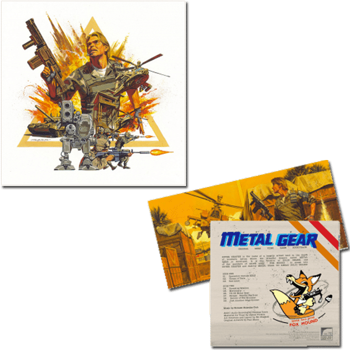 Vinyle Metal Gear MSX 2