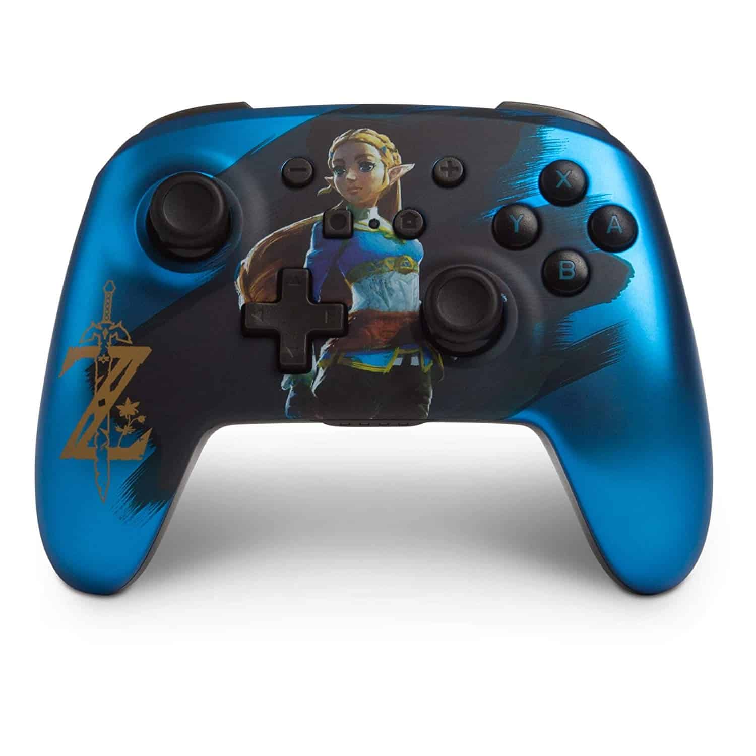 manette gamecube switch sans fil zelda bleue