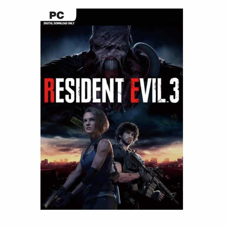 resident evil 3 pc dématériailsé