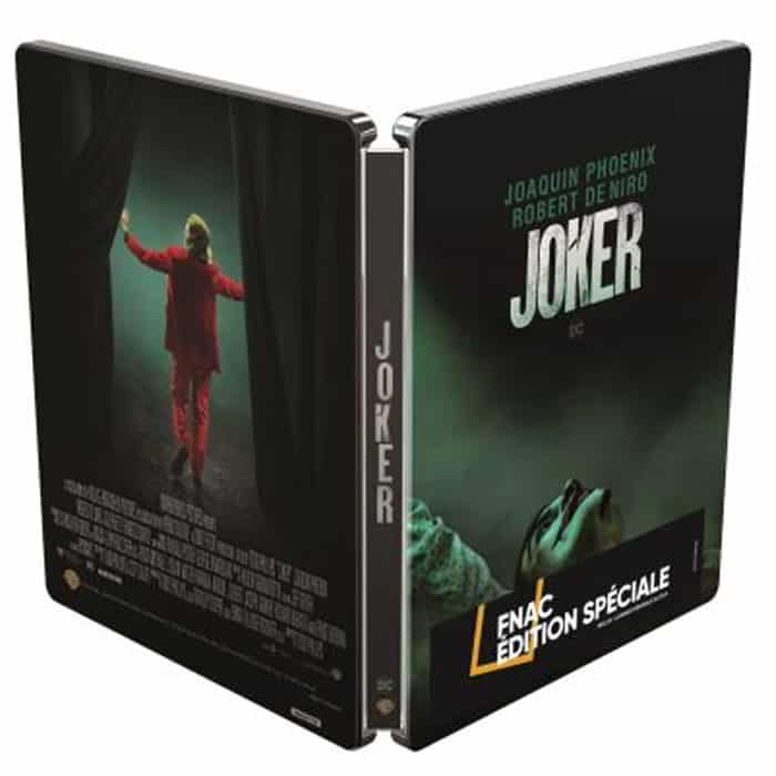 Joker en Blu Ray 4K 2D steelbook edition speciale Fnac