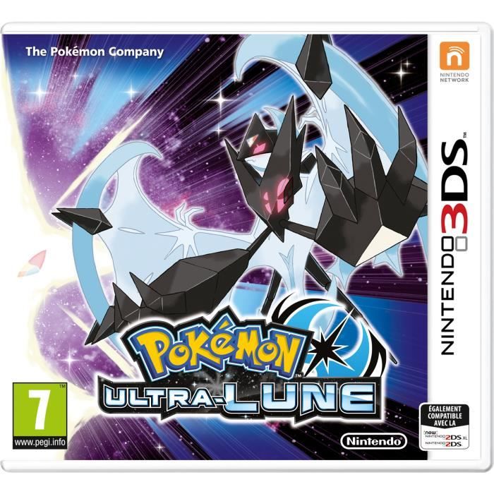pokémon ultra lune 3ds pas cher