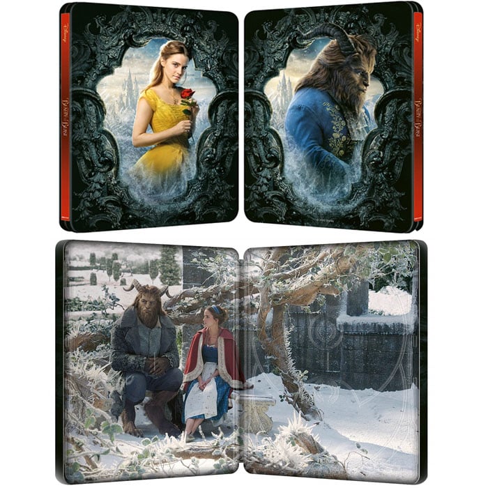 La belle et la Bête en Blu Ray 4K Steelbook