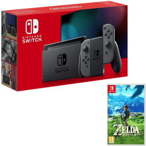 nouvelle switch grise zelda breath of the wild botw